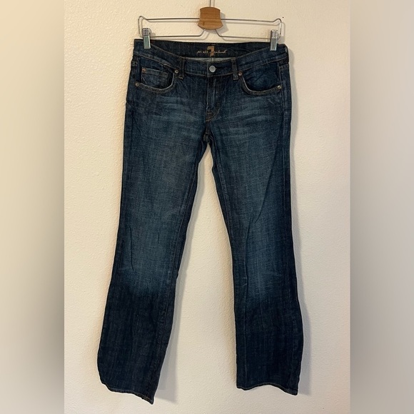 7 For All Mankind Boot Cut Jeans - Picture 1 of 9